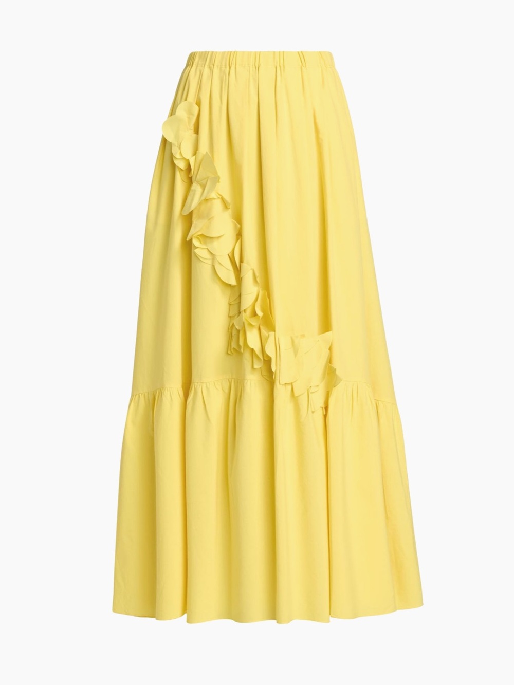 Ramy Brook Bridget ruffle midi skirt